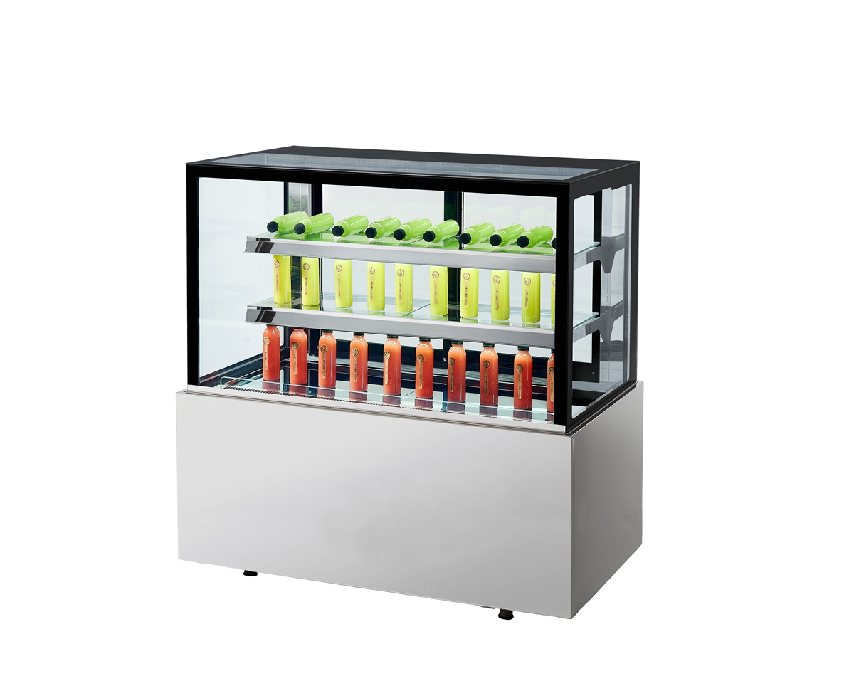 Commercial Cake Display Freezer Automatic Defrost Chiller