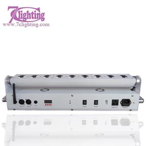 Buy cheap Battery 9x18W RGBWA+UV LED Wash product