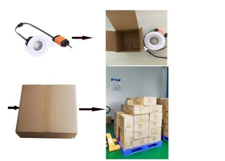 Alu. PC Anti Glare IP40 Round Recessed Light Spotlight Ceiling Mounted Down Light With Epistar COB 5W CE RoHS