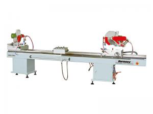 Buy cheap Double Head Mitre Saw for Window and Door Production UPVC Window Machine product