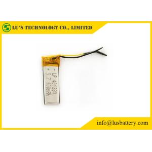 Buy cheap LP401230 100mah Rechargeable Lithium Polymer Battery Customized Terminals product