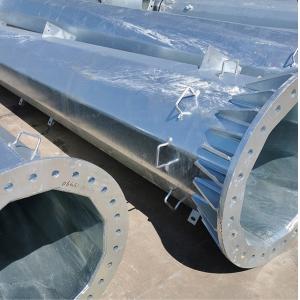 20 Meter High Mast Antenna Communication Monopole