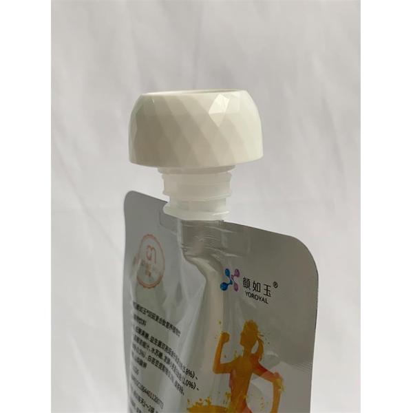 Custom Printing Barrier Spout Packaging Pouch For Liquid Drink Baby Cap