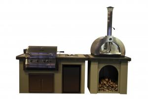 Buy cheap Islands AGA  Stainless Steel Wood Fired Pizza Oven Steel Wood Fired Pizza Oven product