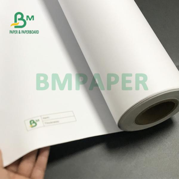 80gsm High Temperature CAD Plotter Paper Rolls For Engineering Drawing 508mm