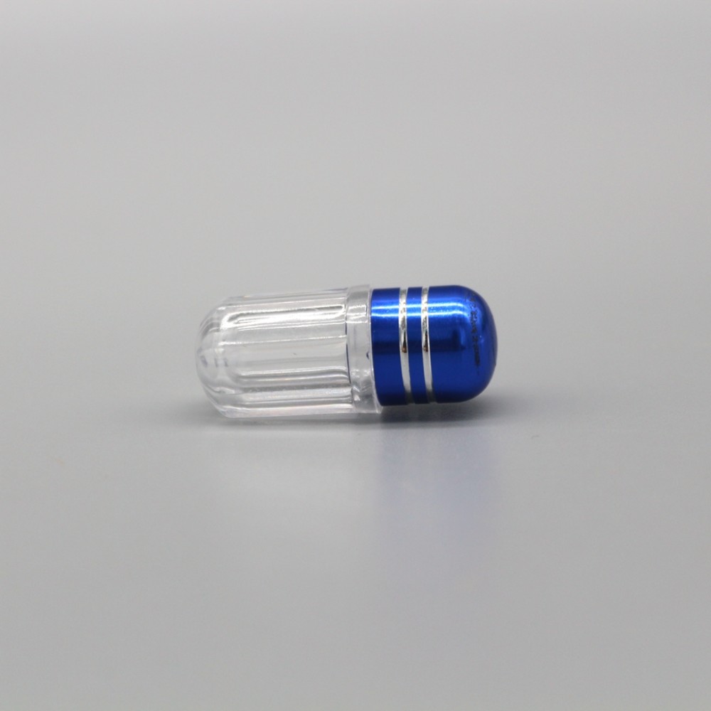 Golden 5g Empty Plastic Pill Capsules ISO9001 Blister Cover