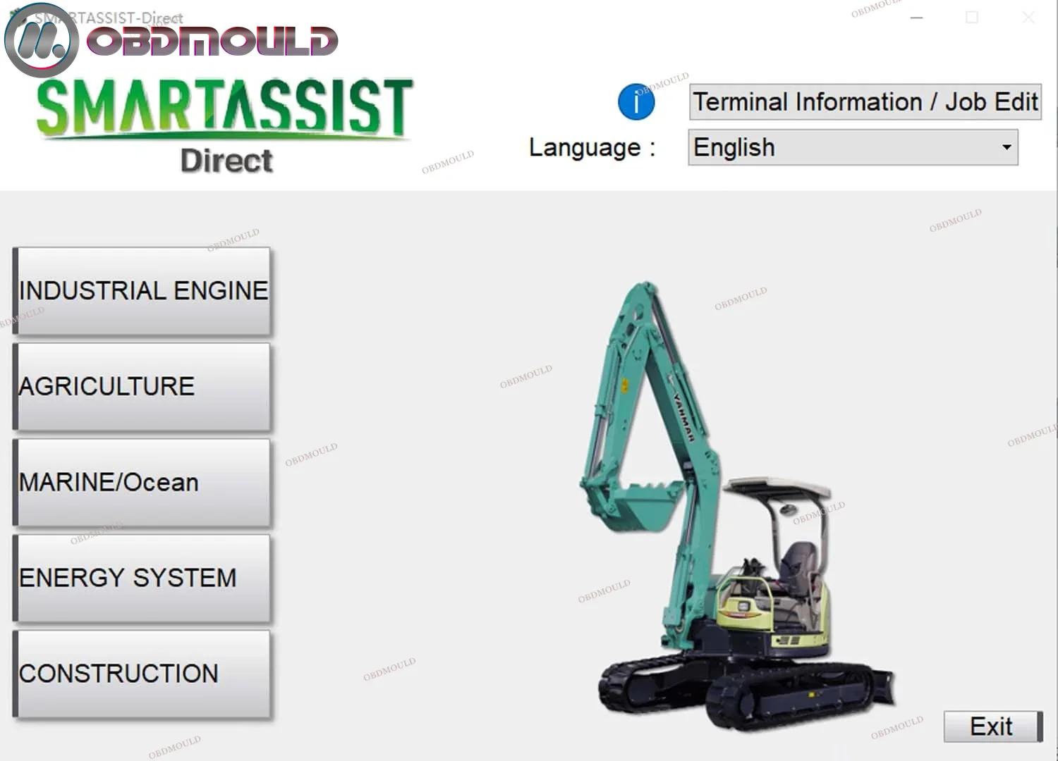 For YANMAR Diagnostic Service Tool With CF53 Laptop For Yanmar Diesel Engine Agriculture Excavator Tractor Diagnostic Tool