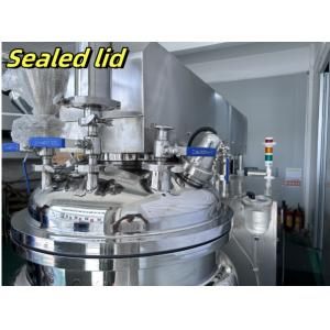 Pharmaceutical High Shear Emulsifying Machine 100L with Water / Oil Tank