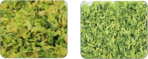 2.0T/H Vegetable Sorting Machine Precise Target Positioning 5400 pixel For Cabbage