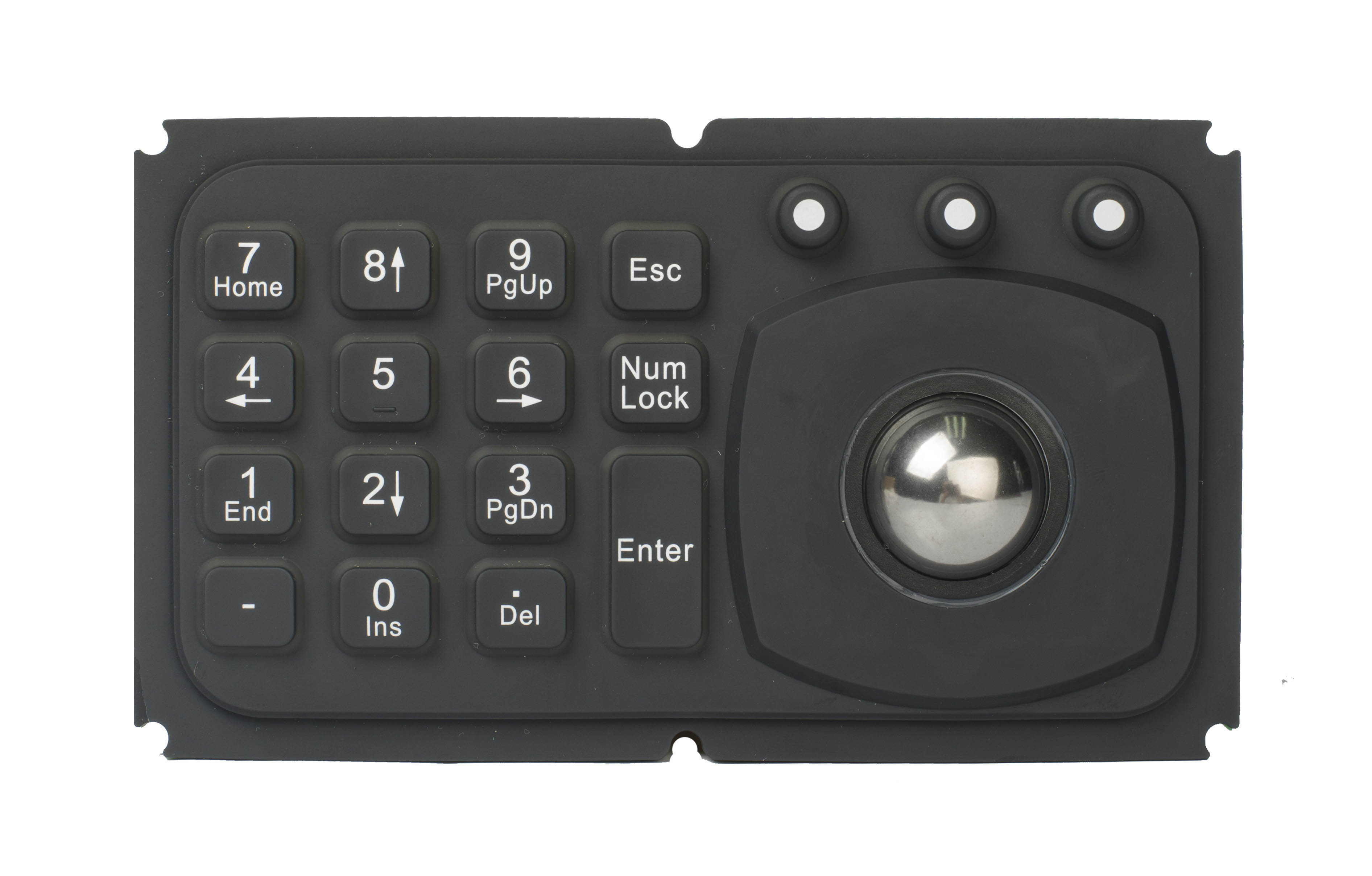 Buy cheap Waterproof Silicone Industrial Pointing Device Ruggedized In Black product
