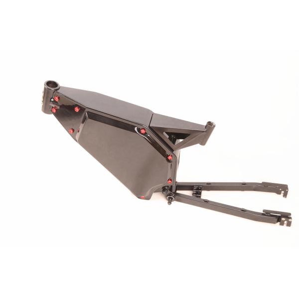 Stealth Bomber Electric Bike Frame Steel Carbon For 1000w-5000w Motor