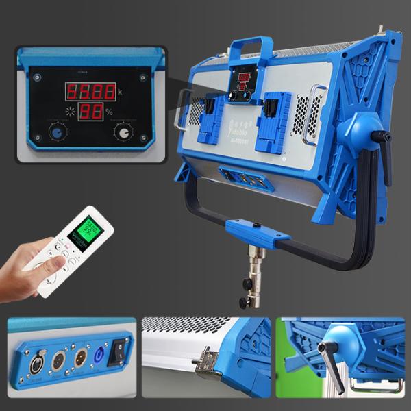 300W LED Soft Video Studio Photo Lights Panel Dual Color Temperature 10 photographic Lighting Effects 3200K 5500K