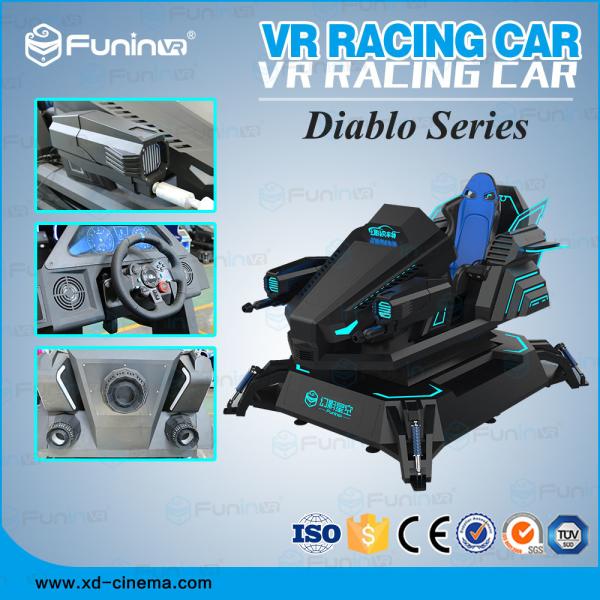 Amusement Park 9D VR Driving Simulator Car Racing Game Machine 3 Dof 1 Player