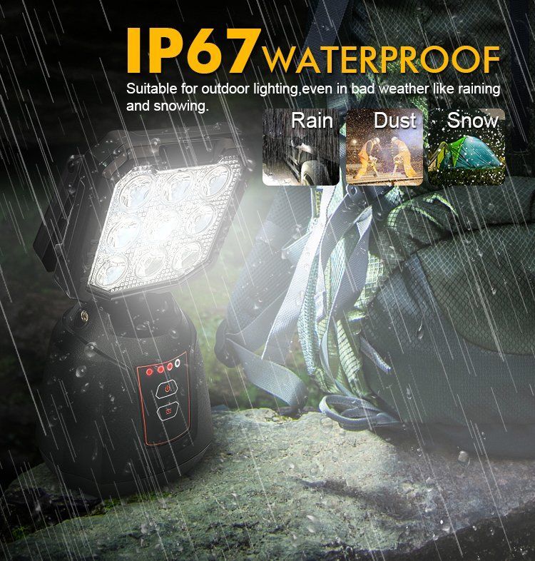High Brightness Flash Emergency Light Rechargeable Light Camping Portable Flash Light
