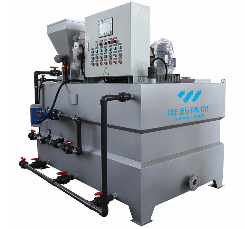 Corrosion Resistant Automatic Chemical Dosing Unit Stable Metering Easy Cleaning