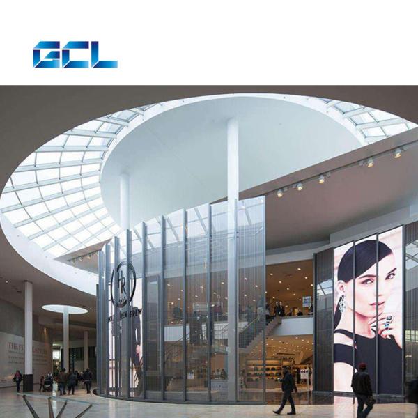 10000hours Life Span Full Color Transparent LED Display For Indoor Advertising