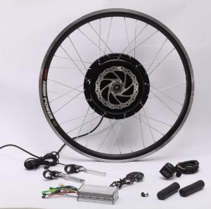 Buy cheap 48v 1500w Speed 50-60 Km/H Hub Motor Kit , Electric Bike Kit With Battery Weight 11.5Kg product