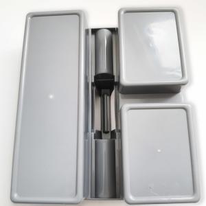 38x32.8x17.5cm Plastic Storage Tray Slot Versatile Multiuse Caddy Portable