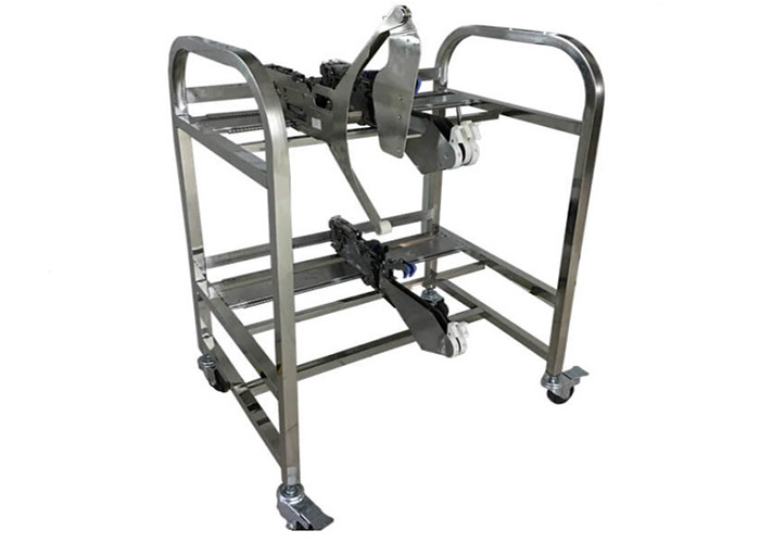 Buy cheap Mechanical SMT Feeder Cart , Lightweight Samsung / Juki Feeder Trolley product