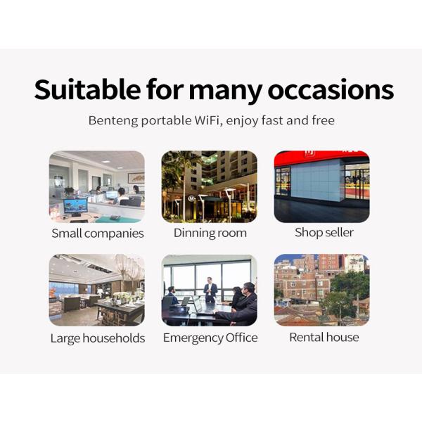 4G LTE Pocket Wifi Router 150Mbps Dual SiM Mobile Router Unlocked Modem