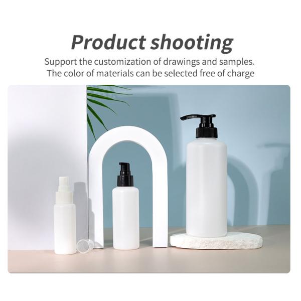 PET Plastic Shampoo Bottles 60ml 120ml 500ml Lotion Pump Bottle For Skin Care Packaging