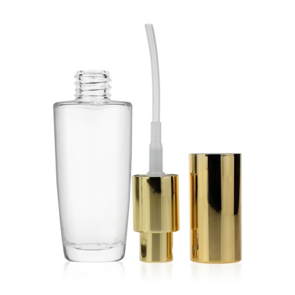 Wholesale Face Serum Dropper Bottle Cosmetic Glass Bottle 40ml For Skincare Face