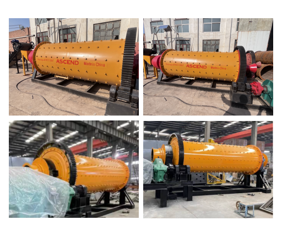 900x1800 900x3000 Dry Grinding Ball Mill Machine For Gold Silver Copper Iron Ore Powder Making With 1 2 3 Tph Capacity