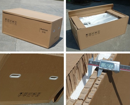 cUPC one piece acrylic bathtub with FRP reinforcement heat preservation 4.5mm acrylic