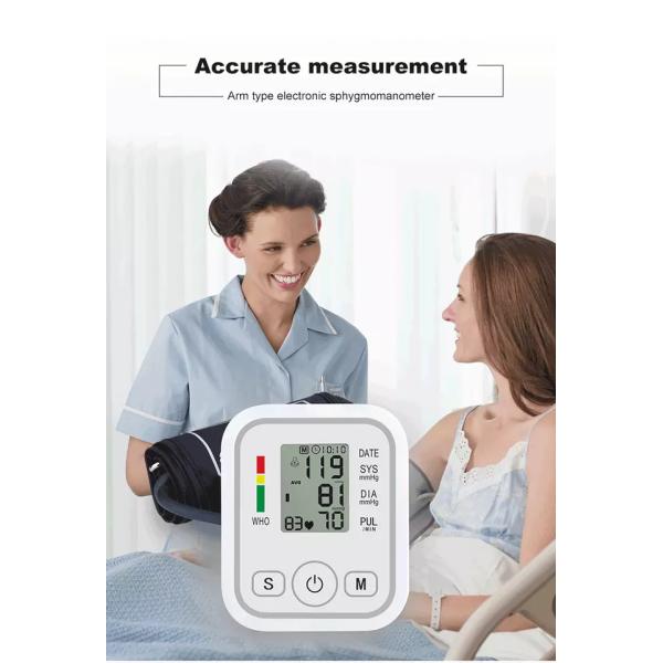 Arm Automatic BP Monitor Sphygmomanometer Measuring Machine Digital Electronic Blood Pressure