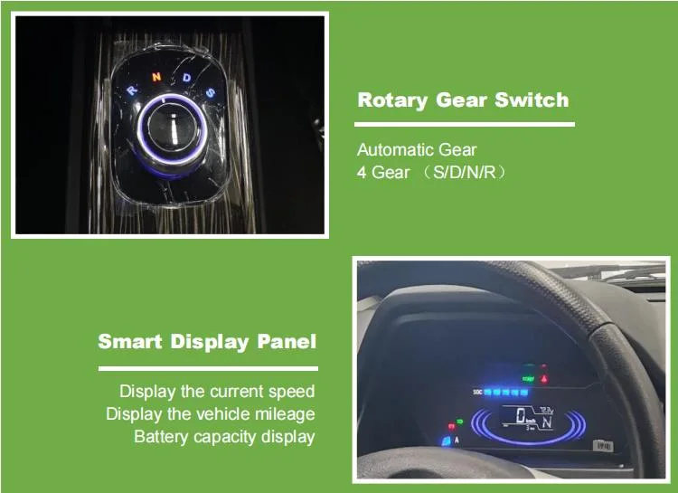 Qingdao China Supplier New Energy Car Cheap Price Electric Adult Vehicle for Sale