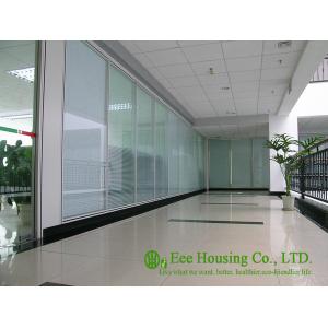 Buy cheap Movable Glass Partition For Office, 12mm tempered Clear glass product