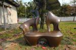 Buy cheap Customized Copper Garden Art Sculpture Abstract Style Garden Decoration product