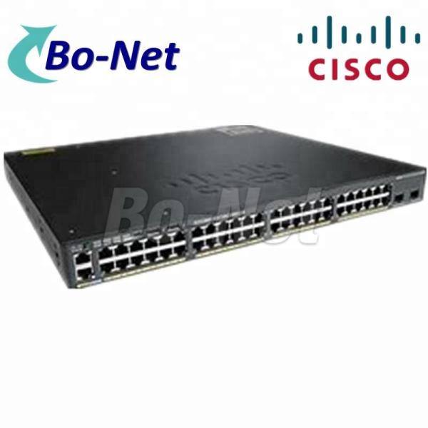 Cisco WS-C3650-48TD-L Managed Network Switch Cisco 3650 48Port, Data 2x10G Uplink LAN Base