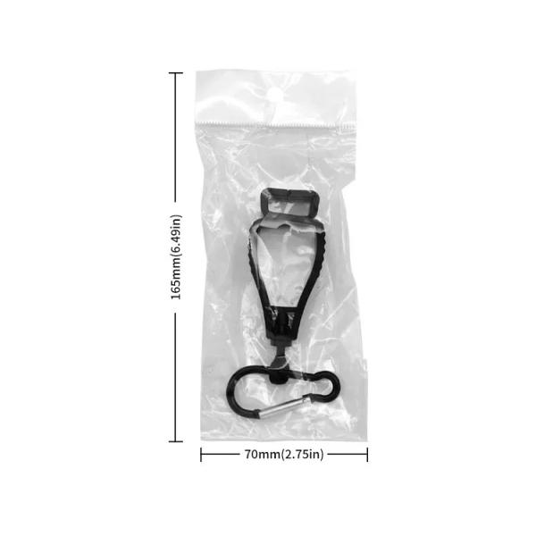Factory Printing Logo Plastic Glove Clips for Work Glove Holders with Multi-Functional Clip