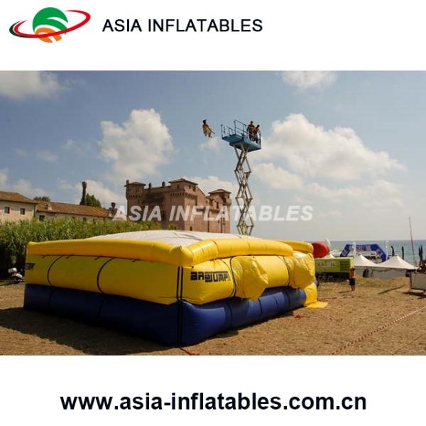 Popular inflatable stunt jump air bag,Adventure Inflatable Air bag for skiing