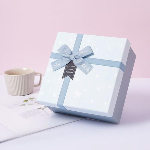 Rectangle Cosmetic Lid And Base Box Rigid Cardboard Paper Gift Packaging Box