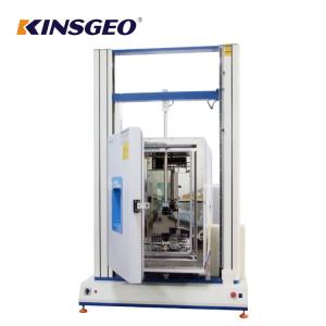 Buy cheap Panasonic Servo Motor 50KN Tensile Testing Machine with Single Pole for Testing Leather product