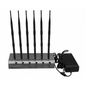 Buy cheap 56W Cellular Signal Jammer Device To Block Mobile Phone Signal 5-50M Range product