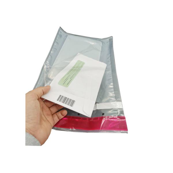 Self Adhesive Protective Packaging Gravure Printing Tamper Evident Security Bags