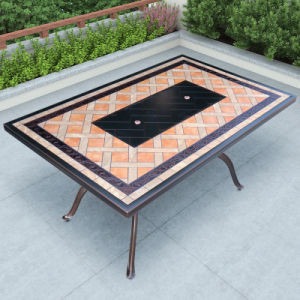 Buy cheap Customized Courtyard Balcony Dining Table Washable Patio Dining Table product
