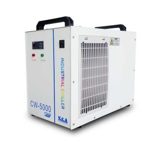 Buy cheap AC 1P 220V/110V Voltage CW-5000 Water Cool Chiller for Industrial Laser Tube Cooling product