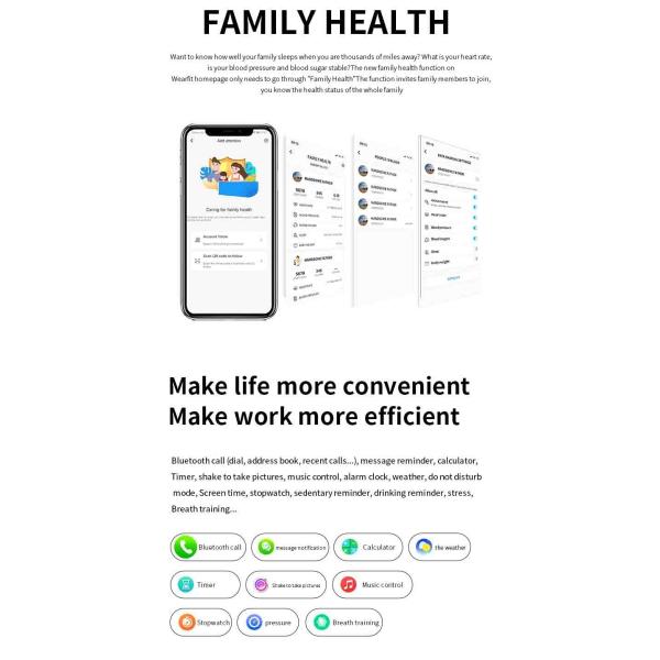 HW56 plus OLED Wearable Android Compatible Smartwatch Device