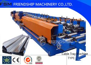 25 m/min Cable Tray Roll Forming Machine With Automatic Punching Cuting Machines