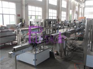 Buy cheap Drink Processing Manual Bottle Labeling Machine For Bottles , Shrinking Tunnel product