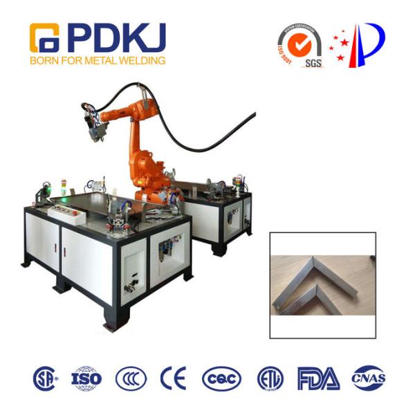Six Axis PW Laser Welding Workstation 2000W ARC Welding Robot Simple Machine