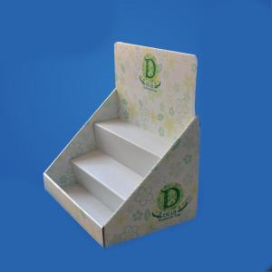 Litho CMYK Custom Printed Display Boxes Clay Coated Paper Yellow