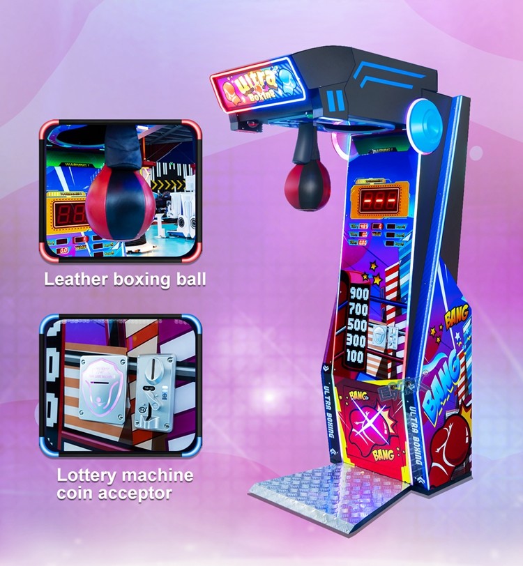 Amusement Arcade Machine For Sale Coin Operated Games Boxing Simulator Game Sport Machine Boxing Punch Machine