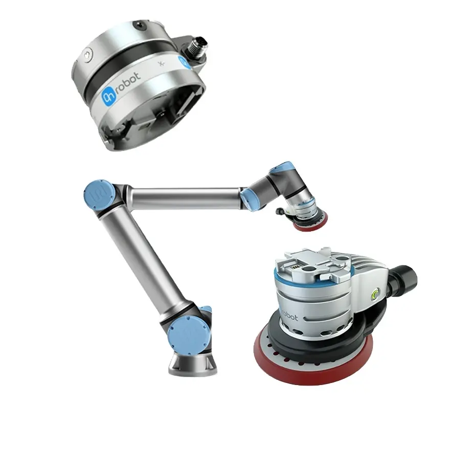 Collaborative Welding Robot Arm UR UR10 Cobot Robot With Two Finger Soft Gripper