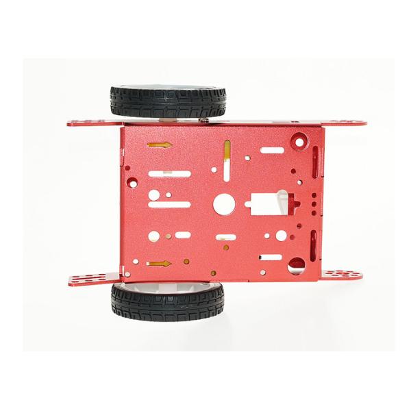 Colorful Aluminum Alloy Arduino Car Robot Electric Car Kit 120mAh DC 6V