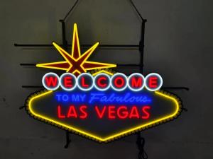 Buy cheap Custom Logo New Design Las Vegas  PVC Led Neon Sign product